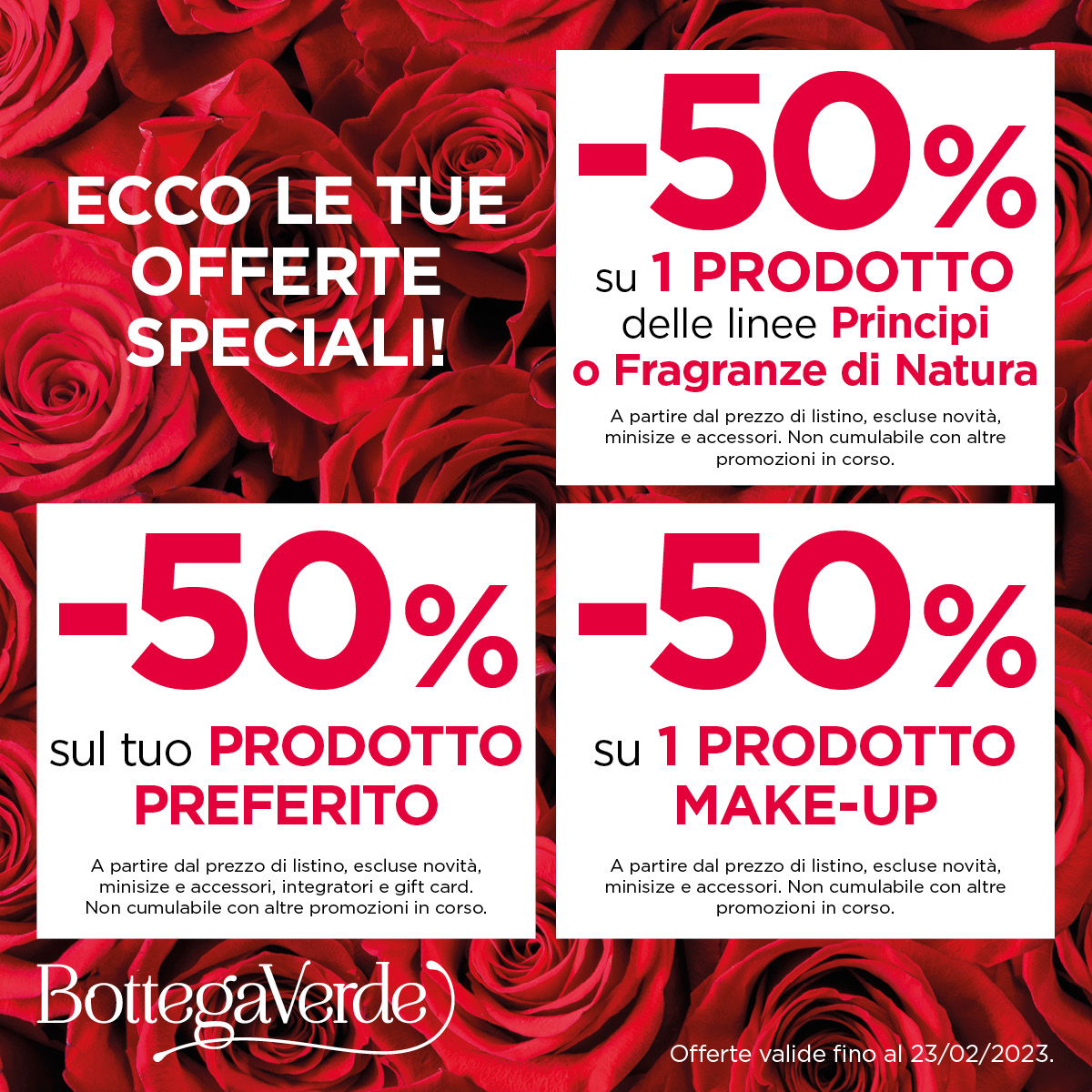 promo bottega verde