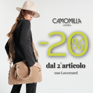 -20% di sconto se componi il look con la nuova collezione Autunno/Inverno.