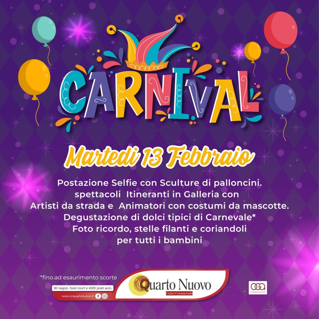 Locandina Carnevale 2024